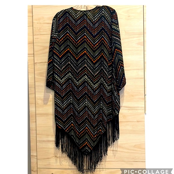 Riley & James Sheer Fringed Cardigan - Picture 10 of 10